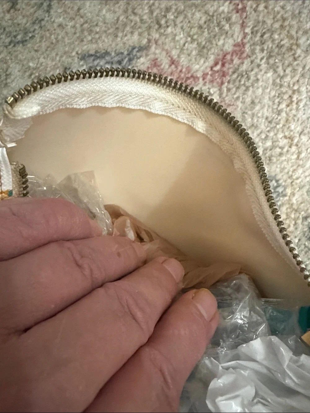 Sezane chic pouch